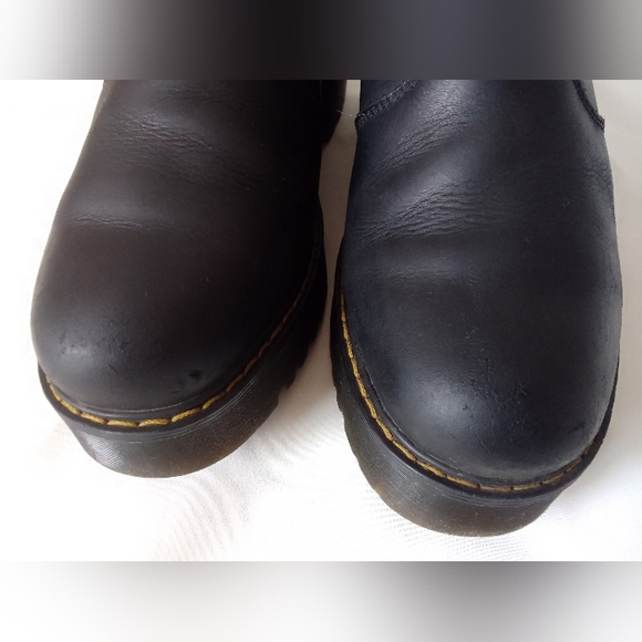 Vintage Dr Martens Women's Dr Martens ROMETTY Boots Black Size 9 - Picture 7 of 8